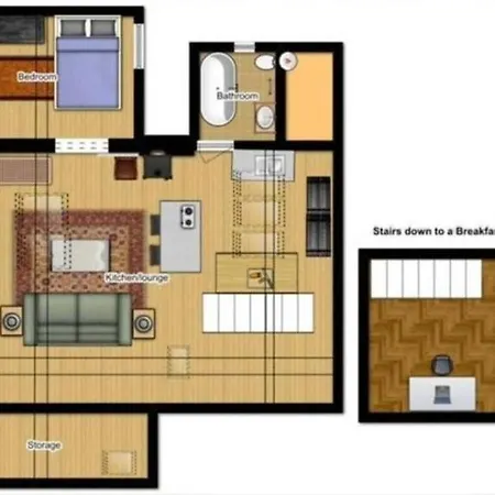Center Townhouse & Loft Feriehus